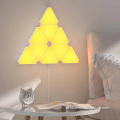 Triângulo Smart Bedroom Decoração Luzes do painel LED